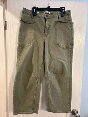 Women’s Vigoss Barrel Olive Green Jeans